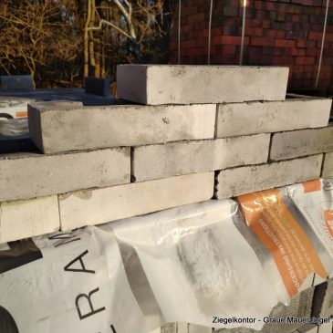 Graue Mauerziegel