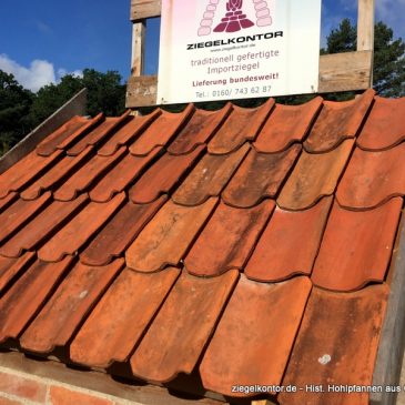 Handstrich Hohlpfannen aus Ostpreussen